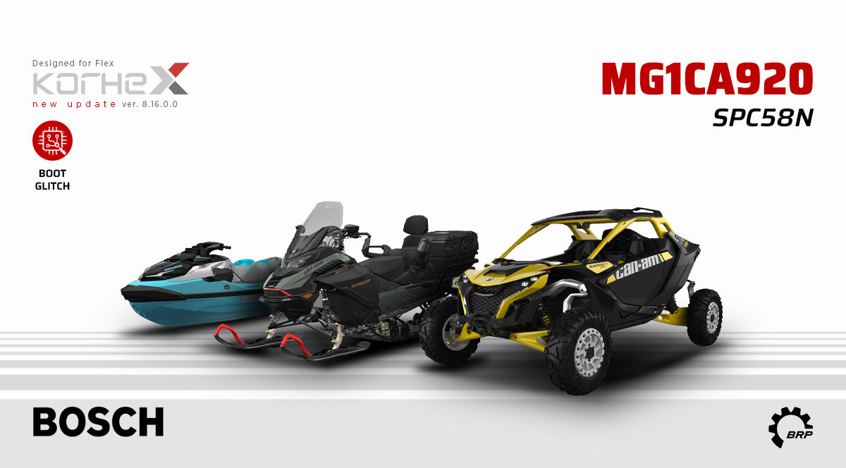 Bosch MG1CA920 的 Korhex Boot Glitch（FLEX 8.16，SPC58N）